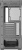 ������ �� SAMA V43E, ��� ��, Midi-Tower, Black (V43E-BKADA0X1-GL)