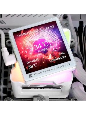 ������� �������� ���������� Thermalright Elite Vision 360 ARGB White / 3x120mm ARGB PWM Fans / TREV360AW