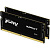   Kingston 32GB 6400MT/s DDR5 CL38 SODIMM (Kit of 2) FURY Impact XMP (KF564S38IBK2-32)