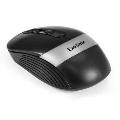 Exegate EX298895RUS ������������ ���� ExeGate Professional Standard FG-10 Grey (���������� 2,4 ���, USB, ����������, 1200dpi, 4D, 4 ������ � ������ ���������, ������, ����� �������, RTL)