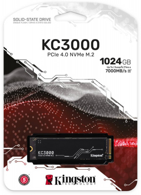 ���������� SSD 1Tb Kingston KC3000 (SKC3000S/1024G)