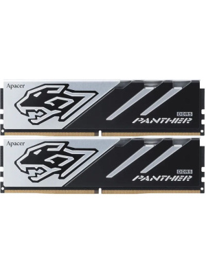 ����������� ������ Apacer DDR5 32GB 6000MHz DIMM Panther Gaming Memory CL38 1.35V Kit (2x16GB) (Retail) 2048*8  Heat Sink (Retail) 3 years (AH5U32G60C6227BAA-2)