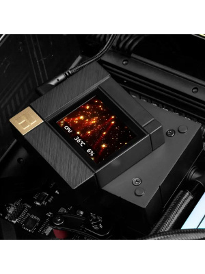 ��� Thermalright Core Matrix 360 Vision (360mm, LED, Black, ARGB/ Fans: 3x120mm, 68.9CFM, 28.2dBA, 2000RPM/ Pump height 64.4mm, Rad thickness 27mm/ S: 1700, 1200, 1851, 115X, AM5, AM4)
