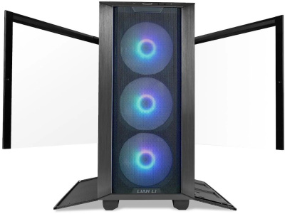 ������ Lian Li Lancool III RGB  Black  Mid-Tower, G99.LAN3RX.10R