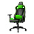 Кресло геймерское Sharkoon Elbrus 2 , чёрно-зелёное (синтетическая кожа, регулируемый угол наклона, механизм качания)