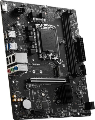 ����������� ����� MSI PRO H610M-S DDR4, LGA 1700, Intel H610, mATX, Ret