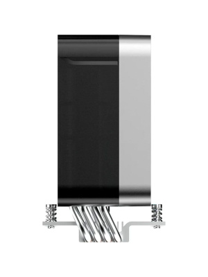 ����� Ocypus Delta A40 EX BK ARGB (200W, 4-pin PWM, 157mm, Al/Cu, 4x6mm, ARGB, 1x120mm, 60CFM, 31dBA, 1600RPM, S: 1851/1700/1200/115X, AM5/AM4, black)