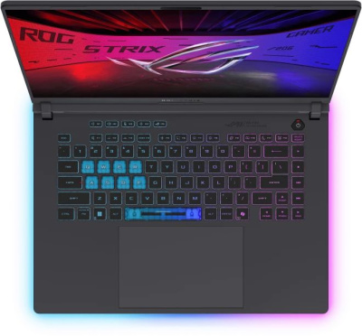 ������� ASUS ROG STRIX G16 G615JMR-S5202 Intel Core i7 14650HX 2200MHz/16"/2560x1600/16GB/1024GB SSD/NVIDIA GeForce RTX 5060 8GB/Wi-Fi/Bluetooth/DOS (90NR0LB1-M00950) Grey