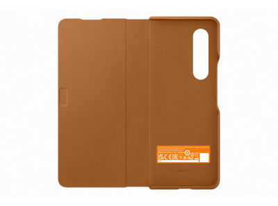  (-) Samsung  Samsung Galaxy Z Fold3 Leather Flip Cover  (EF-FF926LAEGRU)