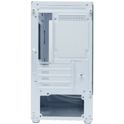 ������ XASTRA Q300M 5ARGB-C6 White mATX/Aquarium/Screewless/ 5x120mm ARGB PWM FC fans/Argb+PWM HUB 6port/ Q300M-5FC12A-C6-WH
