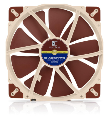 �e�������� ��� ������� Noctua NF-A20 5V PWM (NF-A20 5V PWM) - 200mm 800 ��/���, 18.1 ��, 4-pin PWM