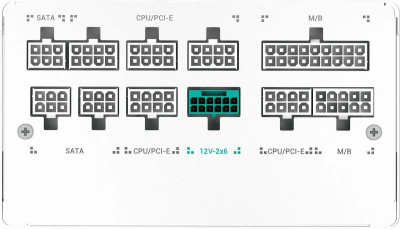 ���� ������� Deepcool ATX 750W PN750M WH V2 Game Storm Gen.5 80+ gold (20+4pin) APFC 120mm fan 8xSATA RTL