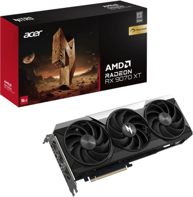 ���������� Acer Nitro AMD Radeon RX 9070 XT OC 16GB GDDR6 RTL (DP.Z4DWW.P01)