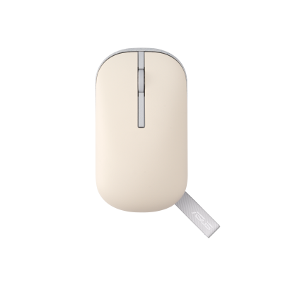 Asus Marshmallow MD100 White/Green (90XB07A0-BMU0B0) ���� ����������, ������������ (Bluetooth + ����������), 1600 dpi, USB, ����: �����, ������
