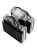 ����� XASTRA AX620 Basic ARGB LGA1851/1700/1200/115X/AM5/AM4 (Dual Tower, TDP 265W, 6 ����.������ 6�� , 2x PWM 120mm ARGB ,������ ��������� ) RET