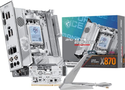 ����������� ����� MSI MPG X870I EDGE TI EVO WIFI, Socket AM5, AMD X870, mini-ITX, Ret