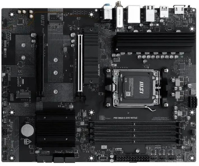 ����������� ����� MSI PRO B840-S EVO WIFI6E, Socket AM5, AMD B840, ATX, Ret 