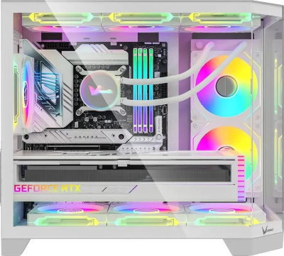 ������ Formula Crystal Z6M Floe ����� ��� �� mATX 4x120mm 2xUSB3.0 audio bott PSU