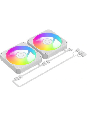 �������� �������� ���������� ID-COOLING SL240 V2 WHITE LGA1954/1851/1700/1200/115X/AM5/AM4 (TDP 300W, PWM, LCD Display, DUAL ARGB FAN 120mm, �����) RET