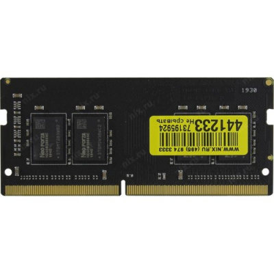 ������ ��� �������� Neo Forza SO-DIMM DDR4 DIMM 4 �� PC4-21300 (DDR4 2666 ���) (NMSO440D82-2666EA10)