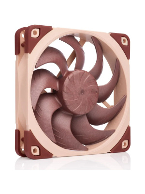 ����� ��� ������� Noctua NF-A12x25 G2 LS-PWM (120x120x25mm, 4-pin PWM, 39.02CFM, 11.8dBA, 1100RPM, Beige/Brown)