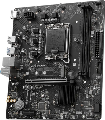 ����������� ����� MSI PRO H610M-S DDR4, LGA 1700, Intel H610, mATX, Ret