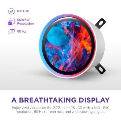 ������� �������� ���������� NZXT Kraken Elite 420 RGB (RL-KR42E-W2)