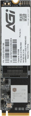   SSD AGI 512GB AI198 Client SSD AGI512G80AI198R