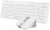 �������� (����������+����) A4Tech Fstyler FB2800C Air2 White, USB, ������������, � �����������, �����