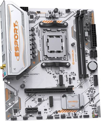 ����������� ����� Maxsun eSport B850M WIFI ICE, Socket AM5, mATX, Ret (MS-eSport B850M WIFI ICE)