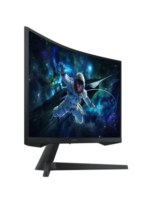 ������� Samsung 27" Odyssey G5 S27CG552EMXUE ������ VA LED 1ms 16:9 HDMI ������� 300cd 178��/178�� 2560x1440 165Hz DP Quad 2K (1440p) USB 4.1��