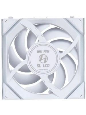 �������� ������������ (3��.) Lian Li UNI FAN SL WIRELESS LCD 120 Reverse Blade / 12RSLLCD1W3W WHITE / 120x124,5x28�� (1.6� LCD �������, PWM, ARGB, 1900 ��/��� (Max.), 31dBa) / G99.12RSLLCD1W3W.R0