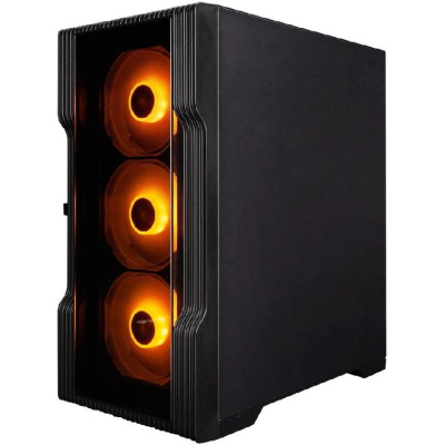 ������ 1STPLAYER TRILOBITE T3-G ARGB Black / mATX / 4x120mm ARGB fans / T3-G-BK-4F7