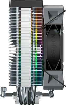 ����� ��� ���������� Montech NX400 ARGB, ������, retail  (NX400ARGBBK)