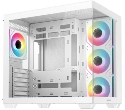 ������ Deepcool CG530U 4F WH, TG (aquarium), 4x120mm ARGB Fan, mini-ITX, mATX, ATX, �����