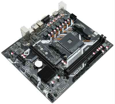 ����������� ����� Afox AMD A320 AM4 mATX, Ret