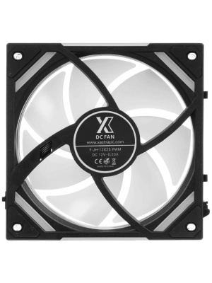 ���������� XASTRA FS120B ARGB single pack 120x120x25�� (PWM, ARGB, Infinity lighting effect., Daisy-chain , 800-2000 rpm, black)  BOX