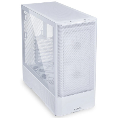 ������ Lian Li Lancool 207 / White / Mid-Tower, TG / 2x 140mm ARGB + 2x 120mm non LED fans inc. / G99.LAN207RW.10RS