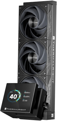 ������� �������� ���������� Thermalright Stream Vision 360 Soc-AM5/AM4/1200/1700/1851 ������ 4-pin LCD Ret (S-VISION-360-BL)