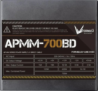 ���� ������� Formula ATX 700W APMM-700BD 80+ bronze RTL
