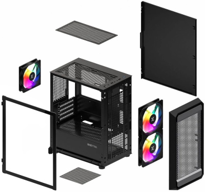 ������ XASTRA A303M 3ARGB Black  A303M-2FC14A-1FC12A-D