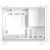 ������ Case ID-Cooling FLOW 500 White mATX/win TG/ no fan/ Gen2 Type C/ CPU 180mm/ GPU 403mm/ no PSU