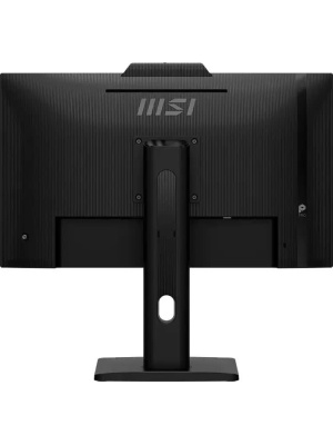 ������� MSI PRO MP272PMG 27" 16:9 FHD(1920x1080) IPS Flat,Webcam,4ms(GTG),1500:1,100M:1,300nit,1xHDMI,1xDP,1xVGA,2xUSB-A,1xUSB-B,Speaker,Tilt,Swivel,Height,Pivot,VESA,120Hz,Black,1y war-ty
