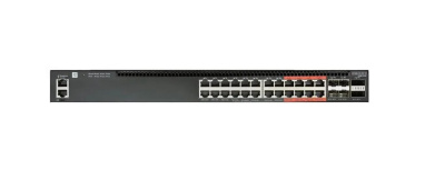���������� Edge-corE 4610-30P-O-AC-F Edge-corE AS4610-30P, 24-Port GE RJ45 port PoE+, last 8 ports Ultra-PoE, 960W PoE Bugdet, 4x10G SFP+, 2 port 20G QSFP+ for stacking, Broadcom Helix 4, Dual-core ARM Cortex A9 1GHz, dual 110-230VAC 600W hot-swappable PS