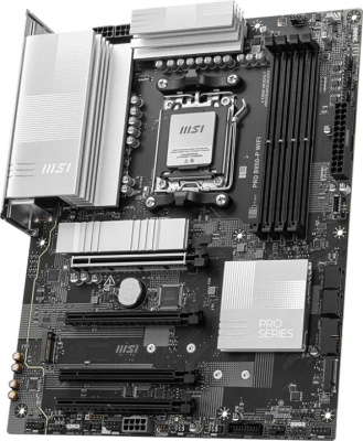����������� ����� MSI PRO B850-P WIFI , Socket AM5, AMD B850, ATX, Ret