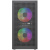 ������ Powercase Mistral SM05 ARGB, Tempered Glass, 3x120mm ARGB PWM fans, ������, mATX  (CMMSM05B-A3)