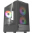 ������ Powercase Mistral SM02, Tempered Glass, 3x120mm FRGB fans, ������, mATX  (CMMSM02B-L3)