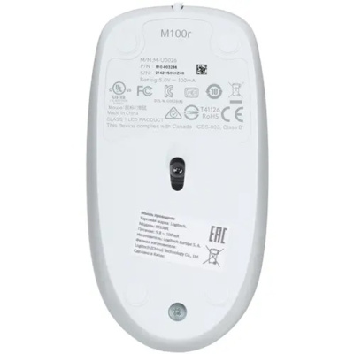 ���� LOGITECH M100R White (910-005007)
