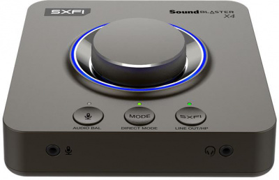 �������� ����� Creative USB Sound Blaster X 4 WW (SB-Axx1) 7.1 Ret