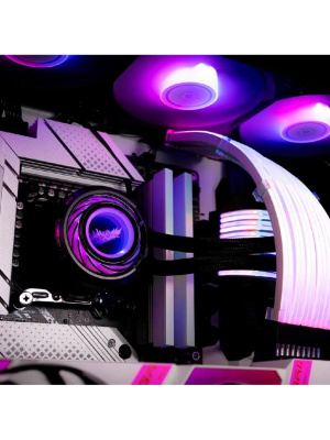 ������� �������� ���������� Valkyrie Jarn 360 ARGB Black / 3x120mm ARGB fans, 700-1850RPM, 75CFM, 34dBA, 300W TDP / HW C360